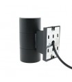 Aplique LED de pared 2x3W 540Lm 36º IP54 3000K Black Tube