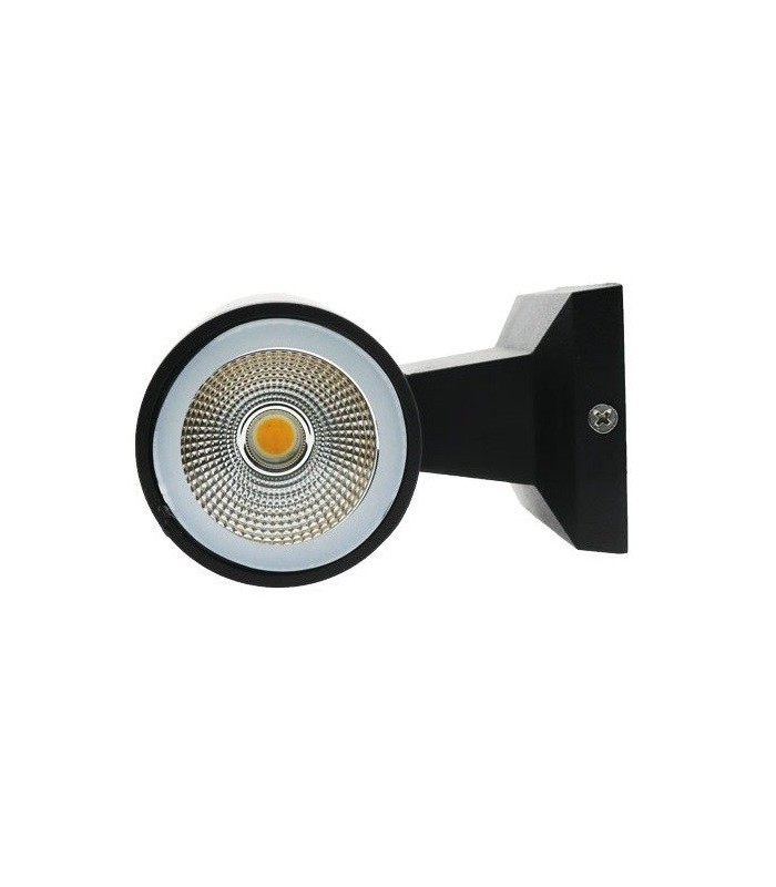 Aplique LED de pared 2x3W 540Lm 36º IP54 3000K Black Tube