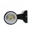 Aplique LED de pared 2x3W 540Lm 36º IP54 3000K Black Tube