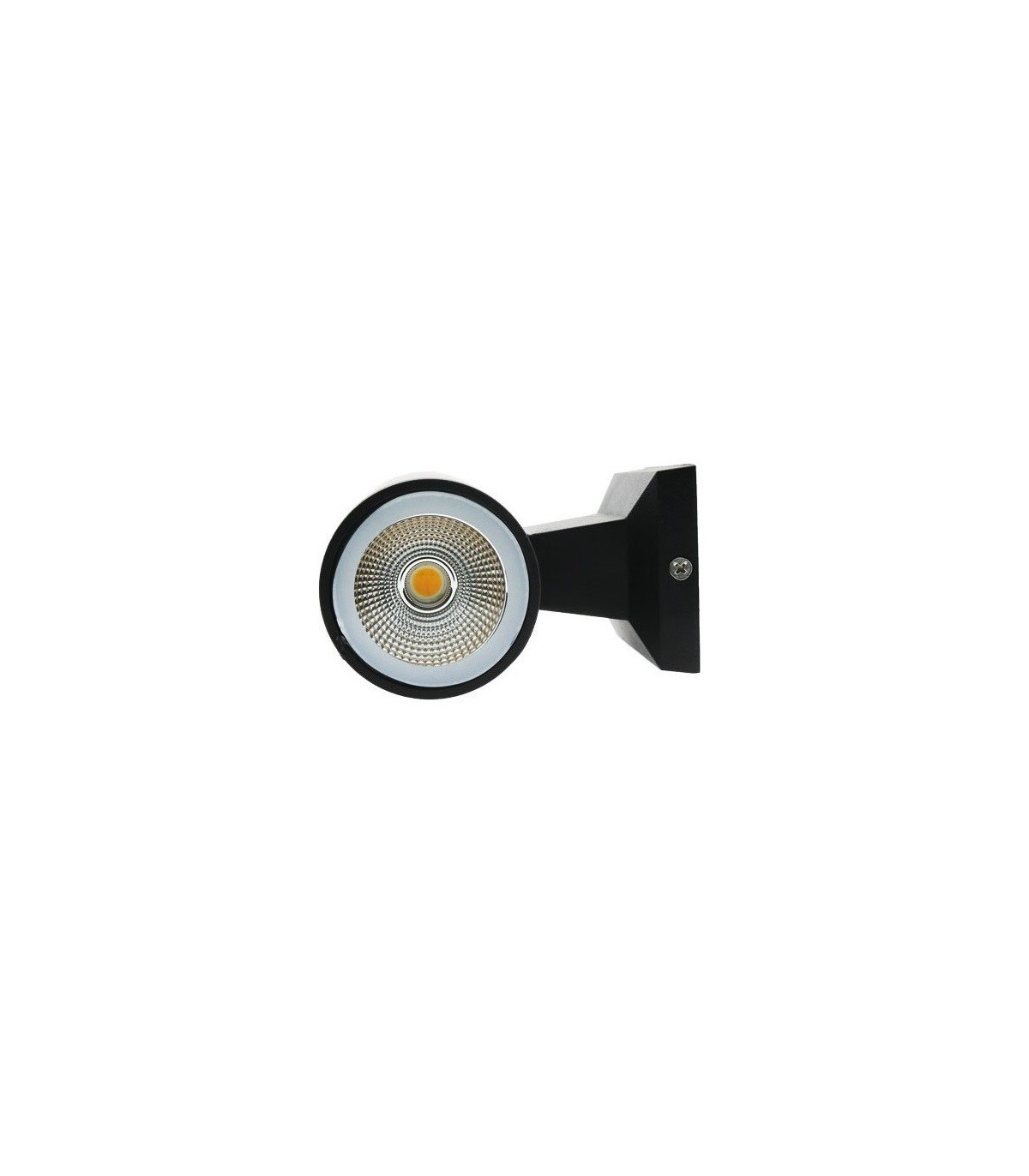 Aplique LED de pared 2x3W 540Lm 36º IP54 3000K Black Tube