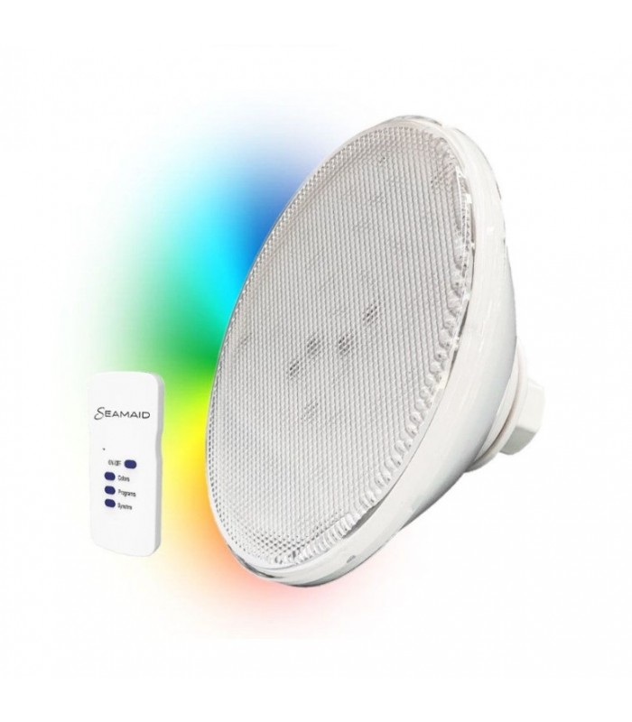 Lámpara PAR56 90Led 12V AC/DC 16W 600Lm IP68 RGB