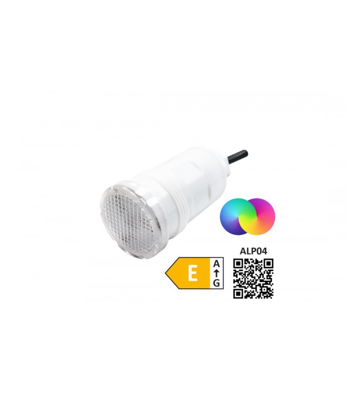 Proyector Tubular 9Led 12V AC/DC 8W 360Lm IP68 RGB