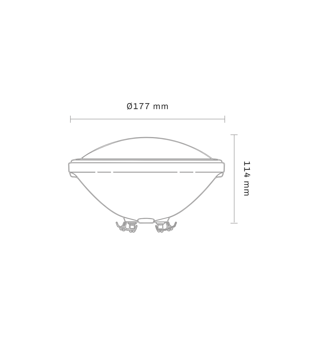 Bombilla MXLD PAR56 12V AC/DC 35W 1800Lm IP68 RGB