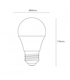 Bombilla Led 6W 200º E27 IP20 Color Decorativa