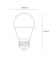 Bombilla Led 6W 200º E27 IP20 Color Decorativa
