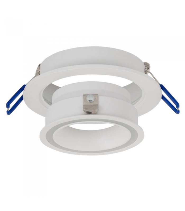 Aro Empotrable Fijo RING/MOON Redondo Blanco