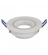 Aro Empotrable Fijo RING/MOON Redondo Blanco