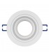 Aro Empotrable Fijo RING/MOON Redondo Blanco