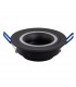 Aro Empotrable Fijo RING/MOON Redondo Negro