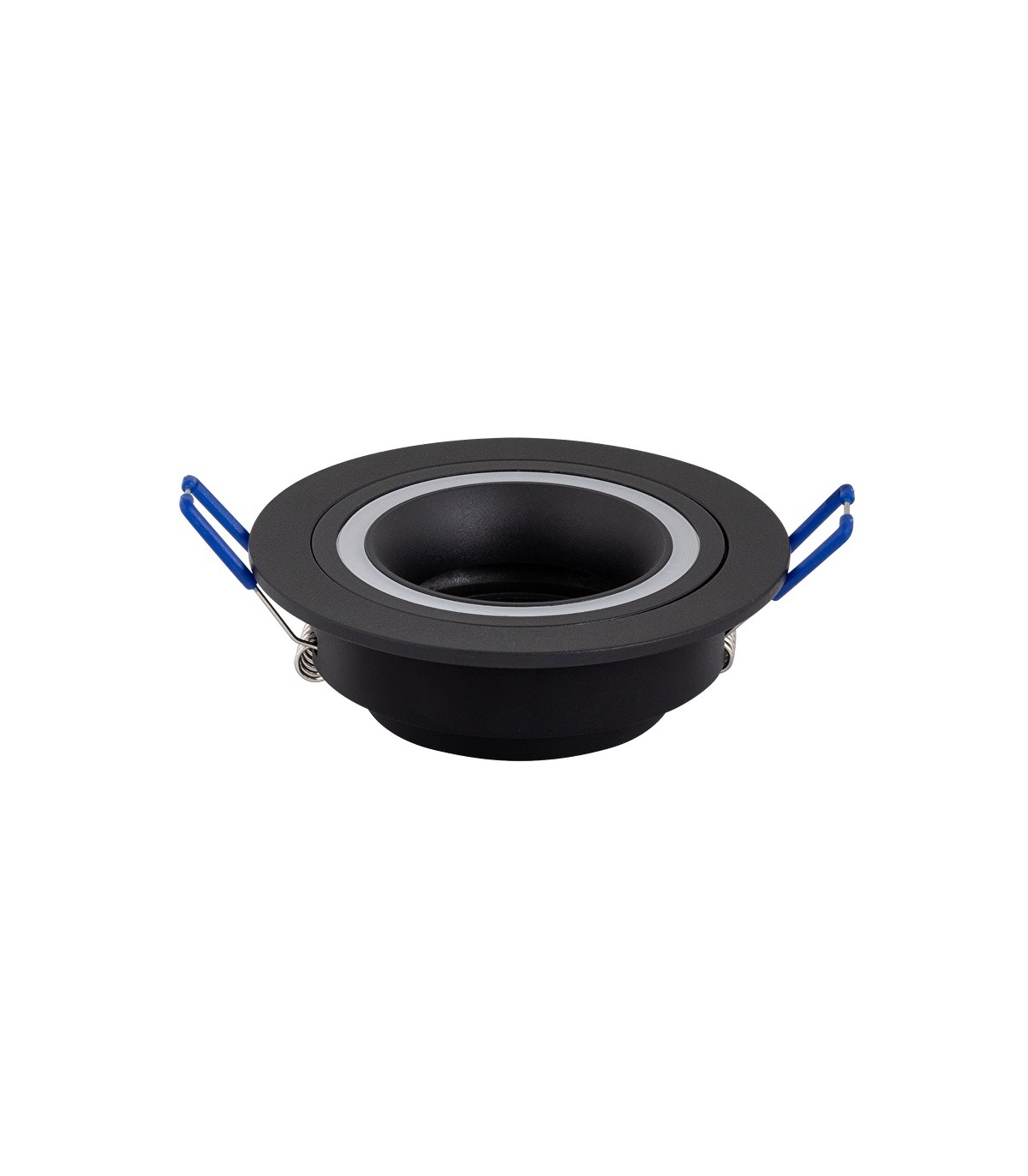 Aro Empotrable Fijo RING/MOON Redondo Negro