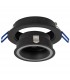 Aro Empotrable Fijo RING/MOON Redondo Negro