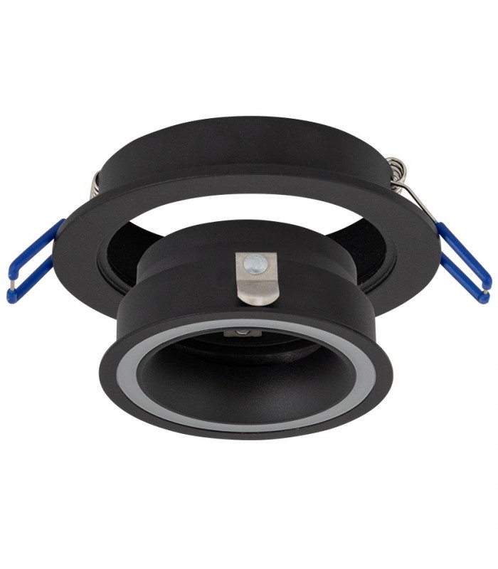 Aro Empotrable Fijo RING/MOON Redondo Negro