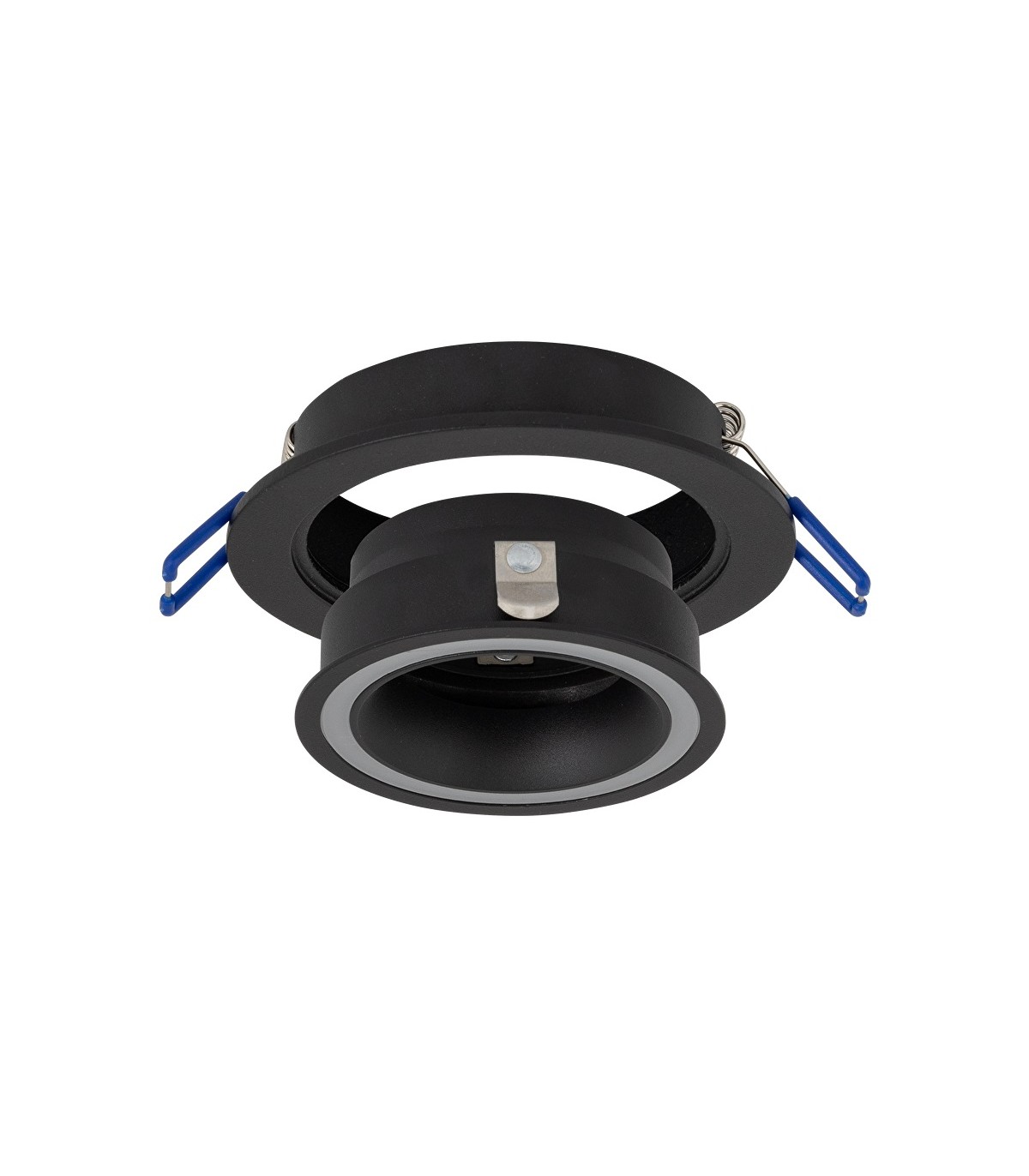 Aro Empotrable Fijo RING/MOON Redondo Negro