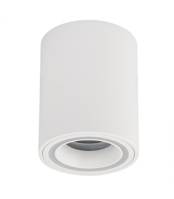 Aplique Superficie Fijo Ring Redondo Blanco