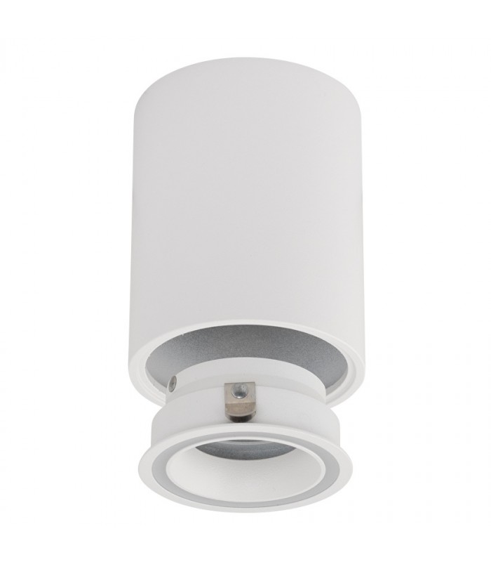 Aplique Superficie Fijo Ring Redondo Blanco