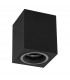 Aplique Superficie Fijo Ring Cuadrado Negro