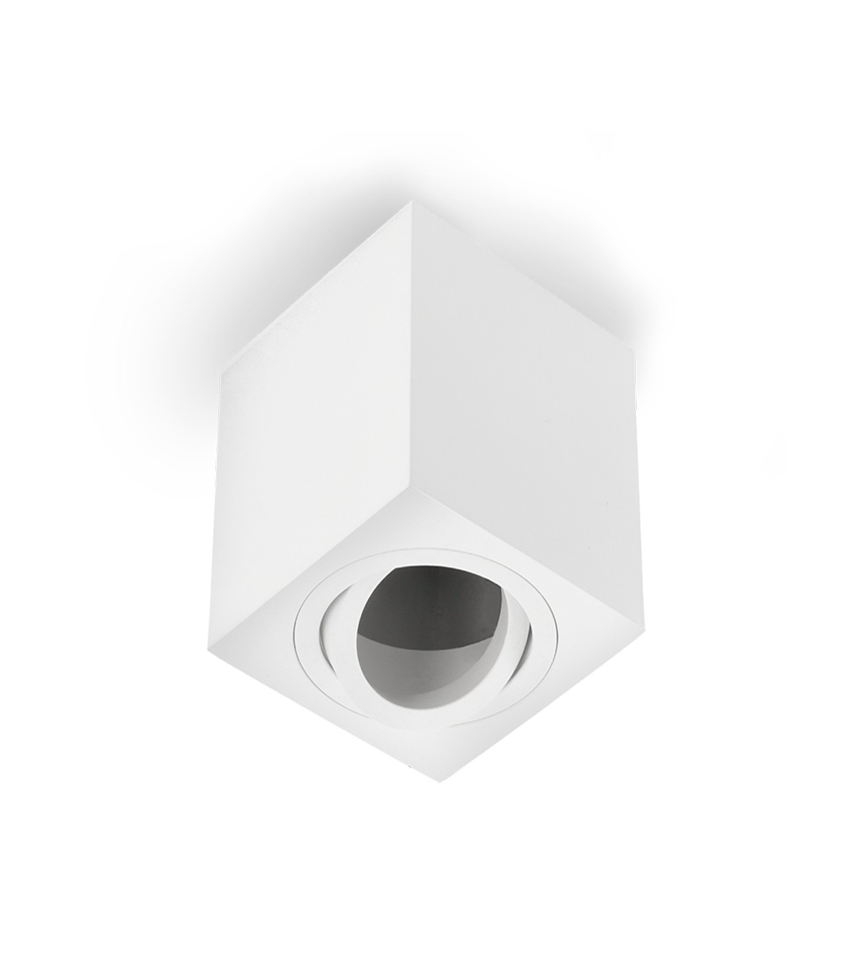 Aplique Basculante Superficie Cuadrado Blanco IP20 MAXLED