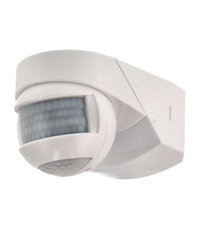 Detector Movimiento Whitetin De Pared 12m IP44 Blanco