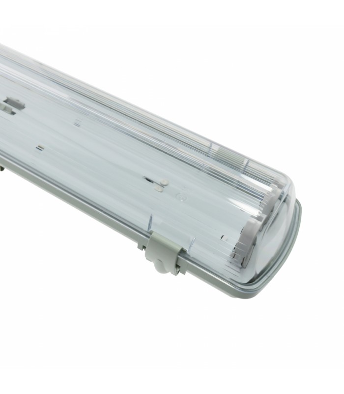 Pantalla Estanca Doble Tubo LED T8 60cm IP65 LEDME