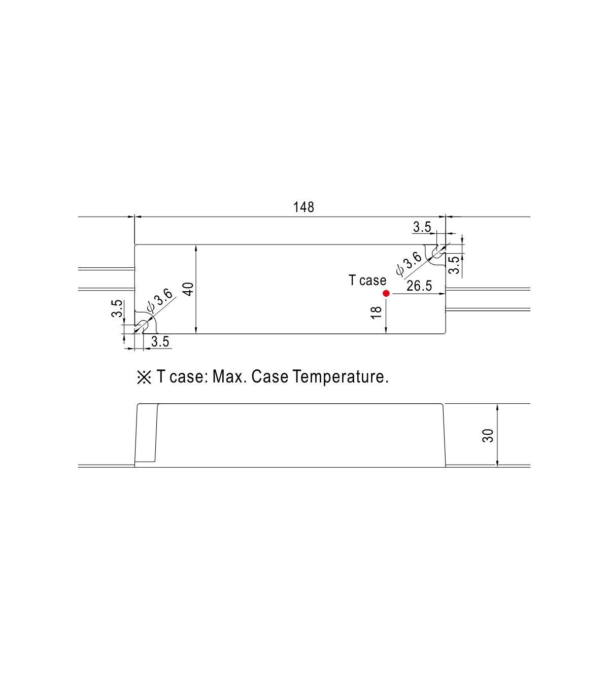 Fuente Alimentación Mean Well 36W 24VDC 1.5A IP67 LPV-35-24