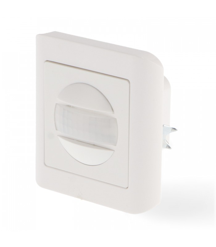 Detector Movimiento Lowin Empotrable Pared 9m IP20 Blanco