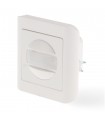 Detector Movimiento Lowin Empotrable Pared 9m IP20 Blanco