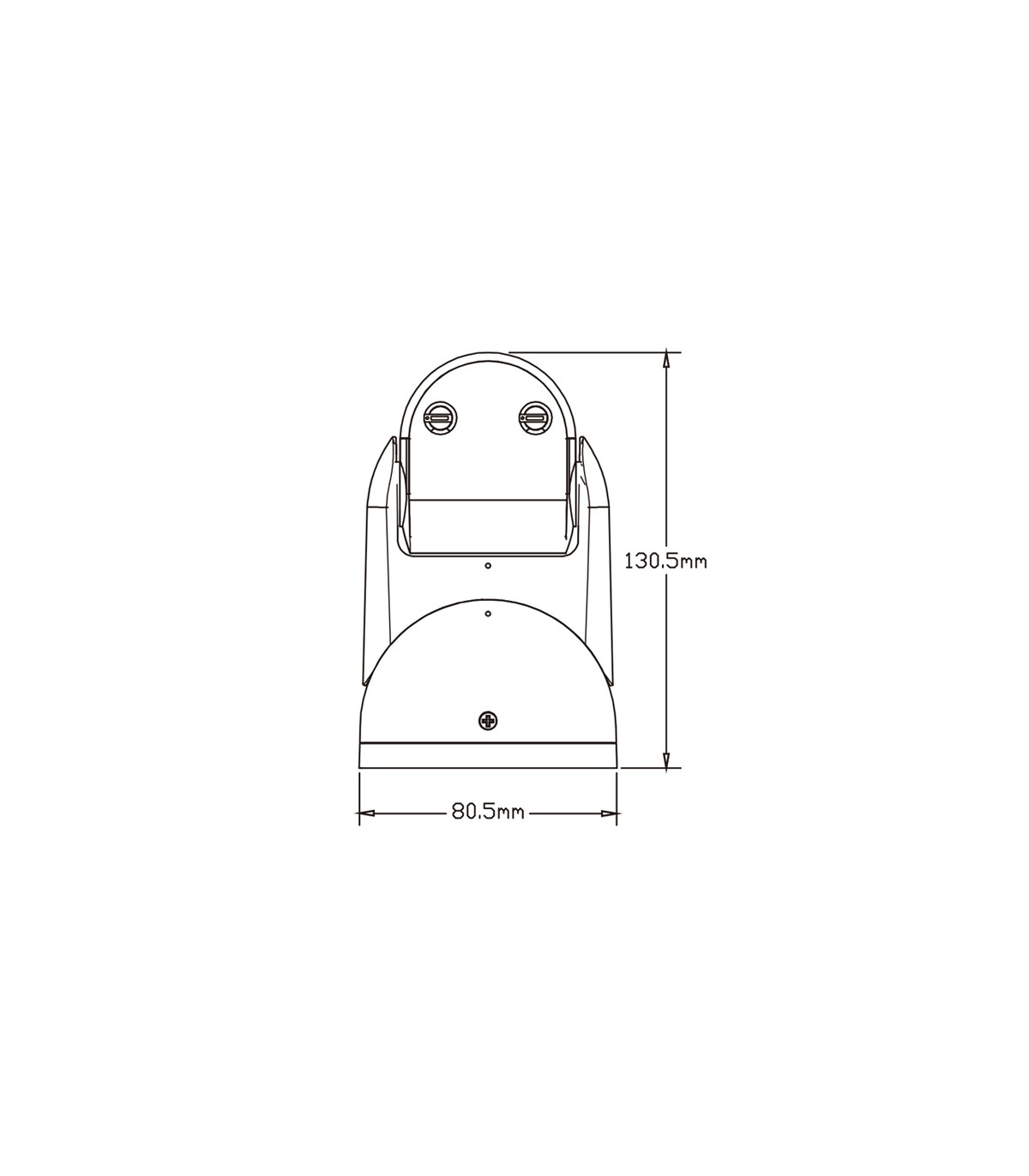 Detector Movimiento Proin De Pared/Techo 12m IP44 Blanco