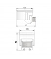 Detector Movimiento Clain De Pared/Techo 12m IP44 Blanco
