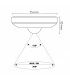 Detector Movimiento LEDME Mini de Techo 6m IP20 Blanco