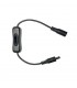 Conector Macho A Hembra DC + Interruptor