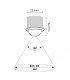 Detector Movimiento LEDME Mini Empotrable 6m IP20 Blanco