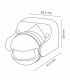 Detector Movimiento Ledme De Pared/Techo 12m IP20 Blanco