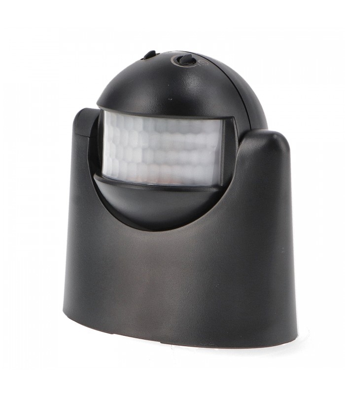 Detector Movimiento Superfix De Pared/Techo 12m IP44 Negro