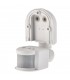 Detector Movimiento Qwy De Pared/Techo 12m IP44 Blanco