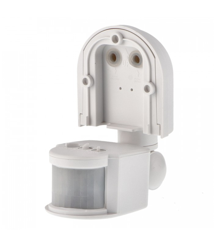 Detector Movimiento Qwy De Pared/Techo 12m IP44 Blanco