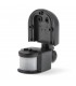 Detector Movimiento Qwy De Pared/Techo 12m IP44 Negro
