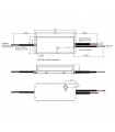 Fuente Alimentación Mean Well 100W 27~56VDC 2.1A IP67 XLG-100-H-AB