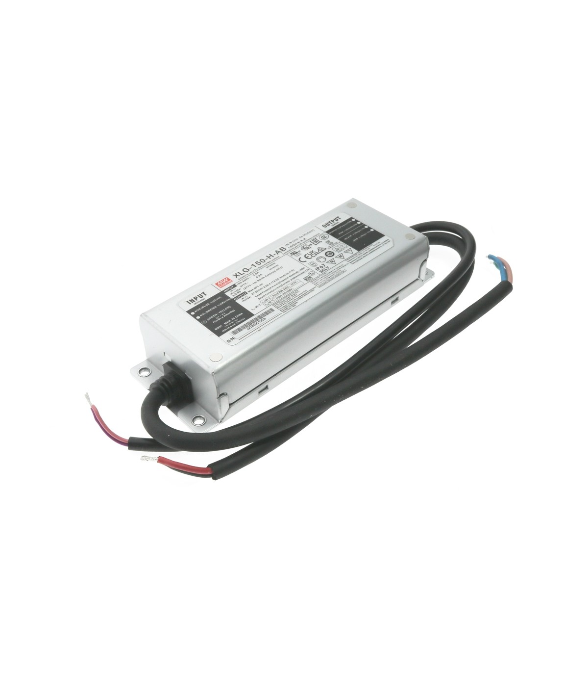Fuente Alimentación Mean Well 150W 27~56VDC 2.8A IP67 XLG-150-H-AB