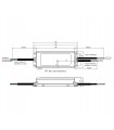 Fuente Alimentación Mean Well 150W 27~56VDC 2.8A IP67 XLG-150-H-AB