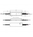 Fuente Alimentación Mean Well 200W 27~56VDC 3.5A IP67 XLG-200-H-AB