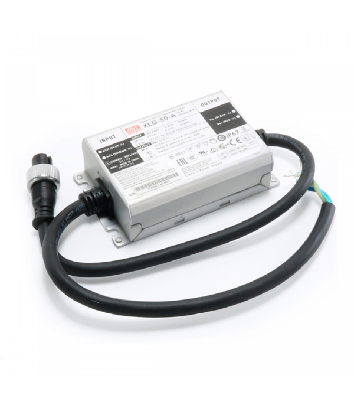 Fuente Alimentación Mean Well 100W 22~54VDC 1A IP67 XLG-50-A