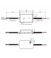 Fuente Alimentación Mean Well 100W 22~54VDC 1A IP67 XLG-50-A