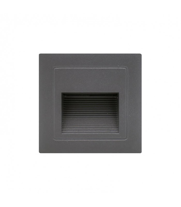 Baliza Led De Empotrar Desan 3W 240LM 36º IP54 Gris