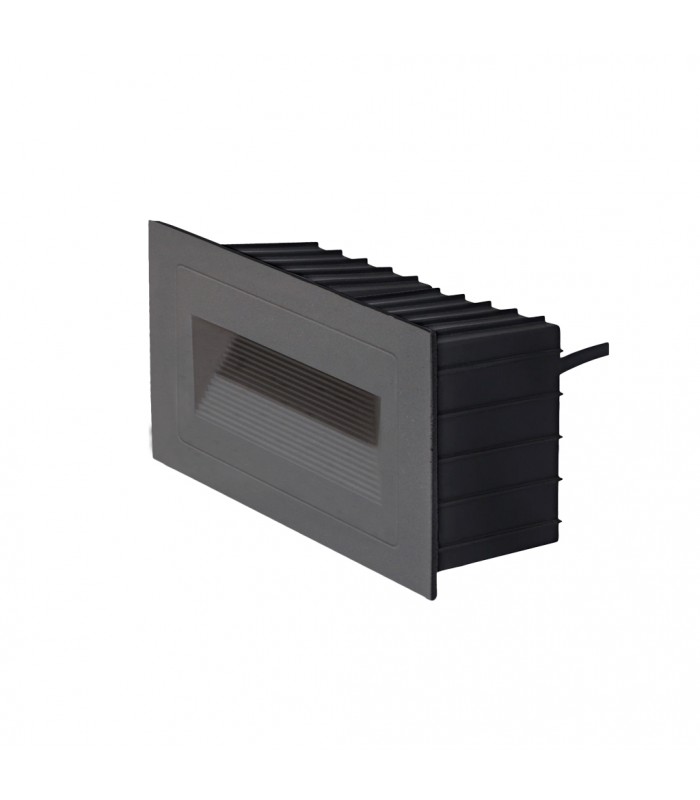 Baliza Led De Empotrar Desan 6W 480LM 36º IP54 Gris