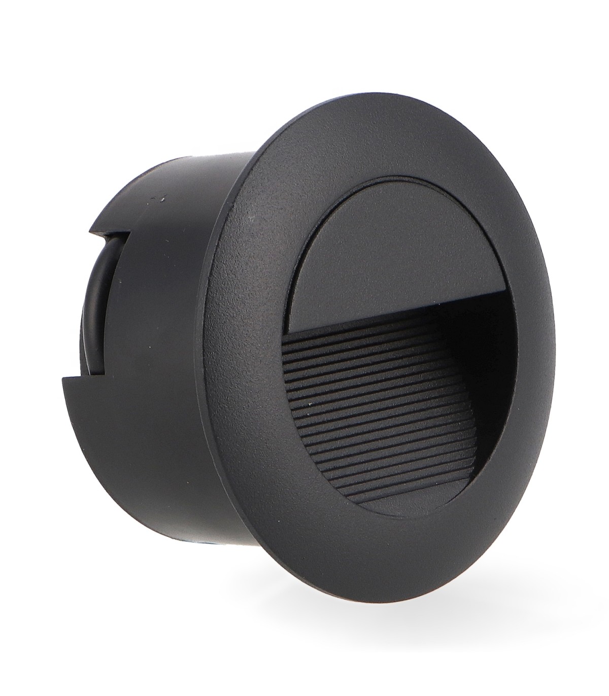 Baliza Led De Empotrar CIRCLE 3W 240LM IP54 Negra