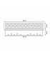 Downlight Lineal VIENA 20W 2200Lm 36º IP20