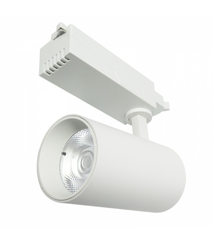 Foco Carril Monofásico PROFAST 30W 3000Lm 36º Blanco