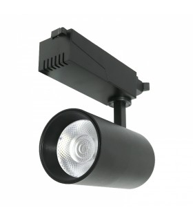 Foco Carril Monofásico PROFAST 30W 3000Lm 36º Negro
