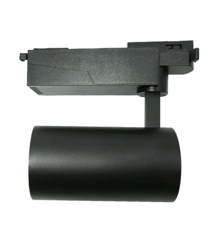 Foco Carril Monofásico PROFAST 30W 3000Lm 36º Negro