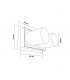 Foco Empotrable Orientable TUBE 24W 2640Lm 36º IP20
